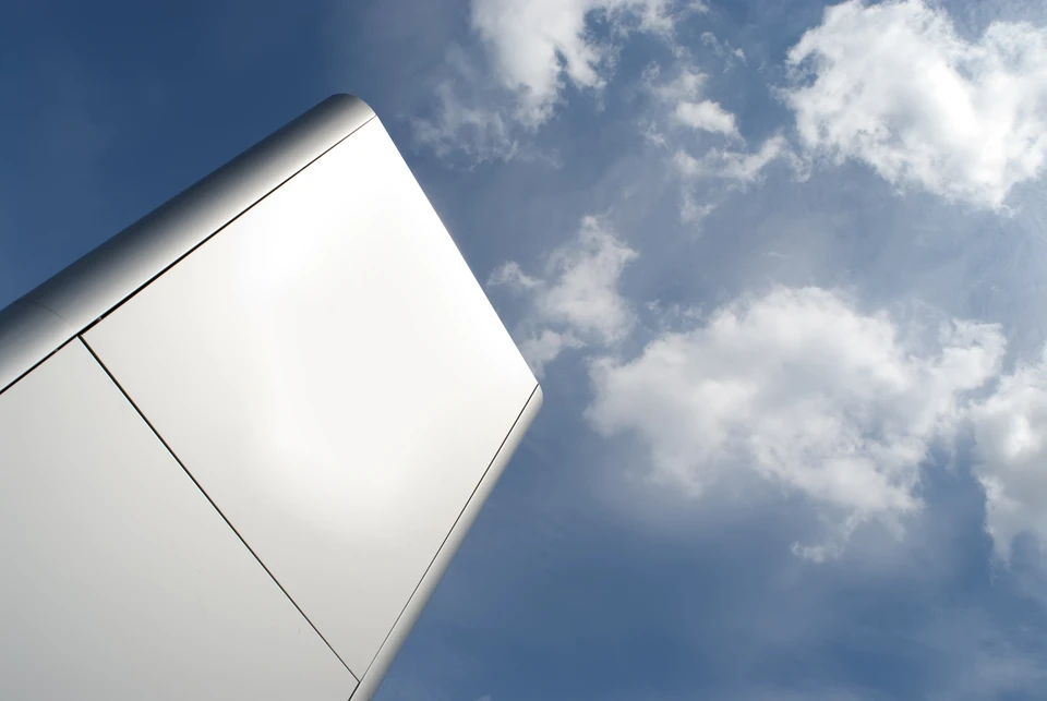 Femme souriante en chemise blanche tenant un panneau publicitaire vierge, geste de présentation avec la main, expression engageante et professionnelle